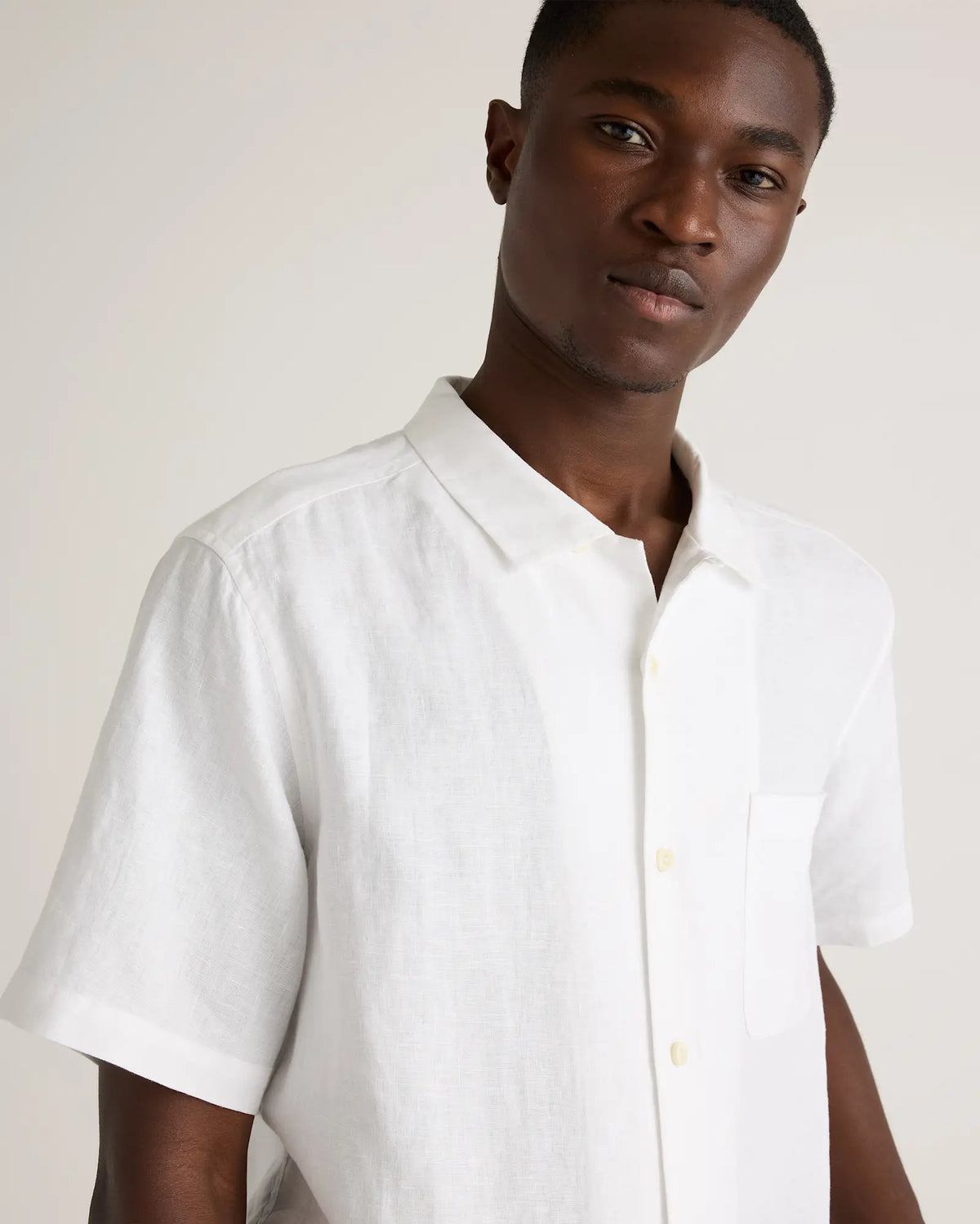 100% European Linen Camp Shirt - US 9402
