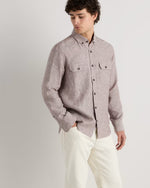 100% European Linen Utility Shirt - US 4481