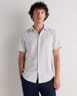 Organic Cotton Stretch Selvage Short Sleeve Shirt - US 8821