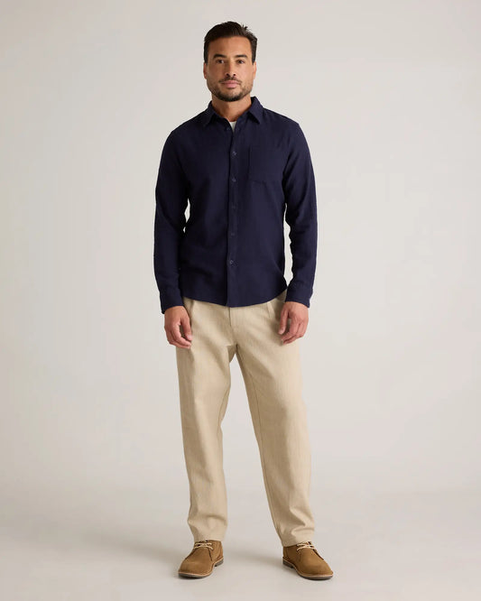 Organic Cotton Stretch Selvage Shirt - US 8985