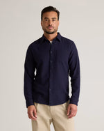 Organic Cotton Stretch Selvage Shirt - US 8985