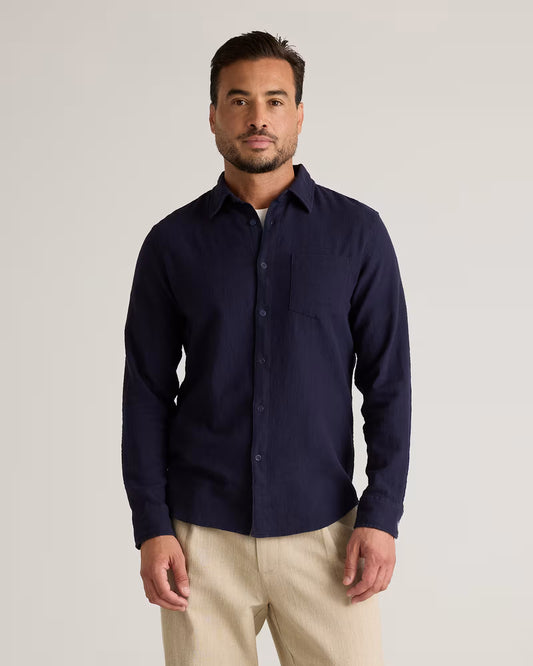 Organic Cotton Stretch Selvage Shirt - US 8985