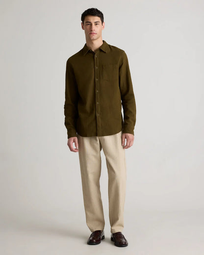 Organic Cotton Stretch Selvage Shirt - US 0793