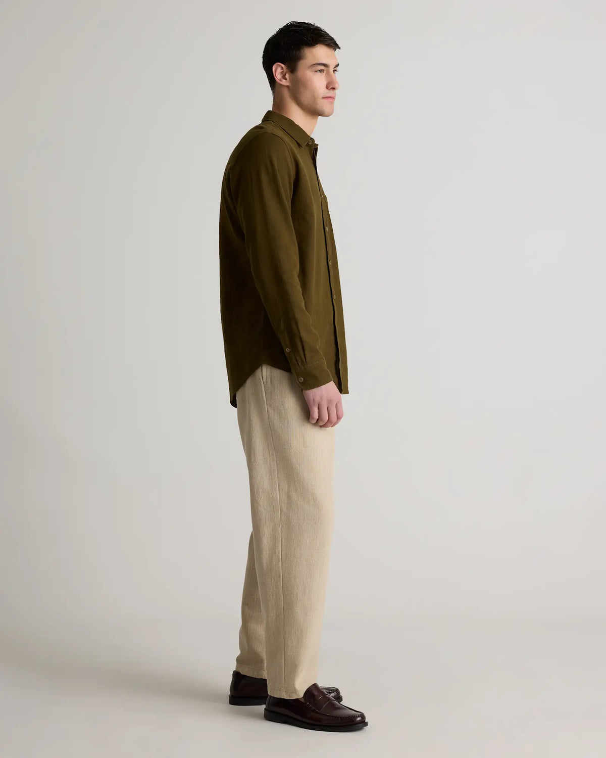 Organic Cotton Stretch Selvage Shirt - US 0793