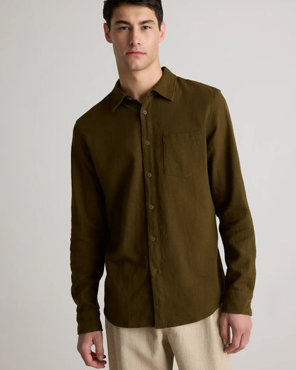 Organic Cotton Stretch Selvage Shirt - US 0793