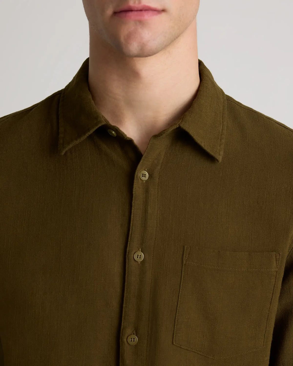 Organic Cotton Stretch Selvage Shirt - US 0793