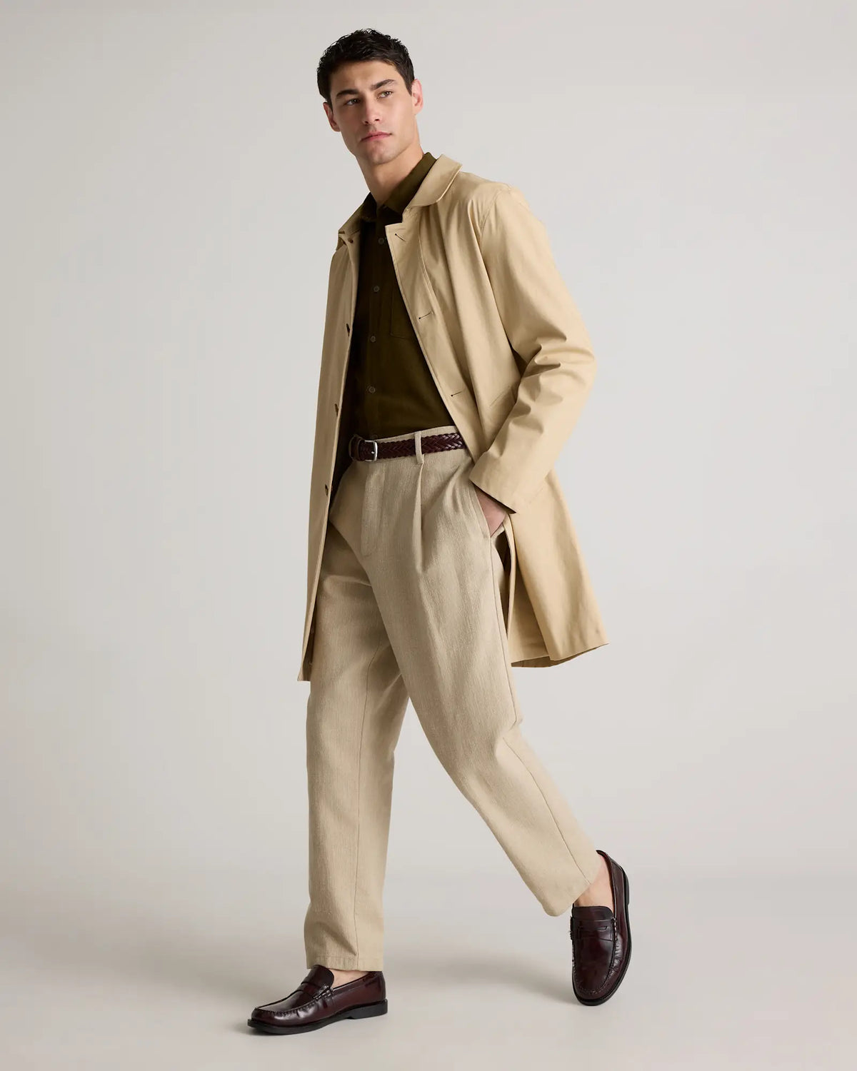 Organic Cotton Stretch Selvage Shirt - US 0793