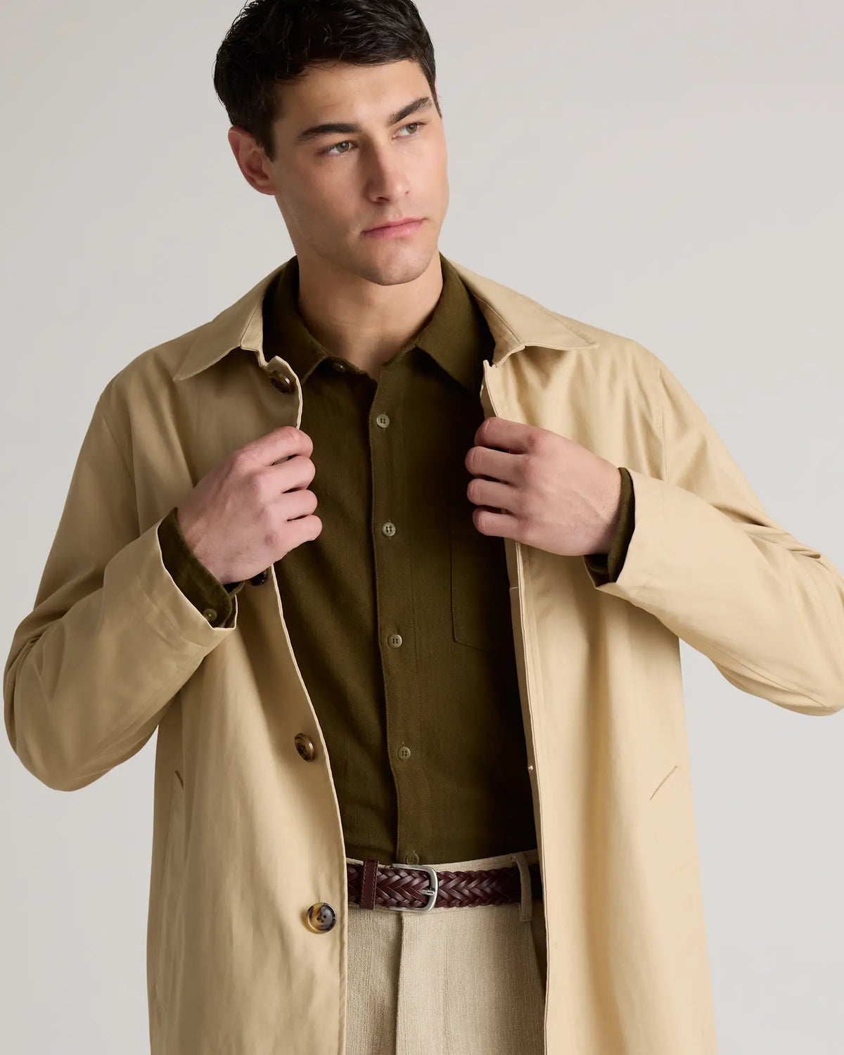 Organic Cotton Stretch Selvage Shirt - US 0793