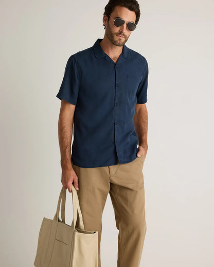 Vintage Wash Tencel Camp Shirt - US 3031
