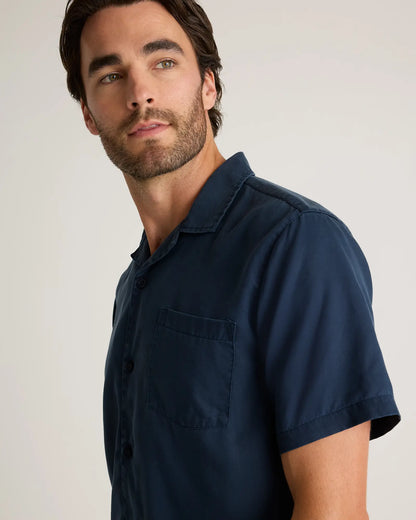 Vintage Wash Tencel Camp Shirt - US 3031