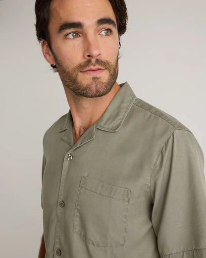 Vintage Wash Tencel Camp Shirt - US 8793