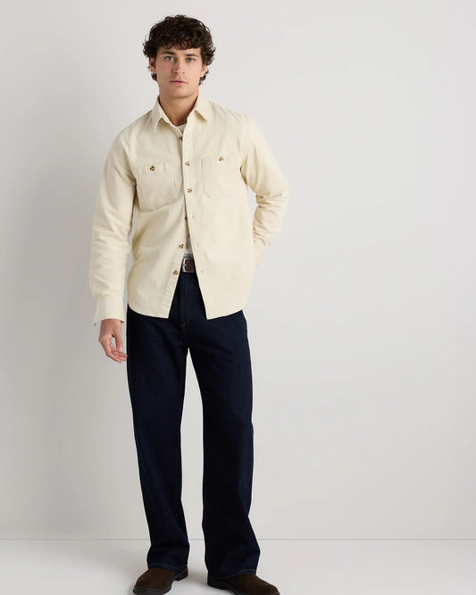 Organic Stretch Corduroy Utility Shirt - US 8300