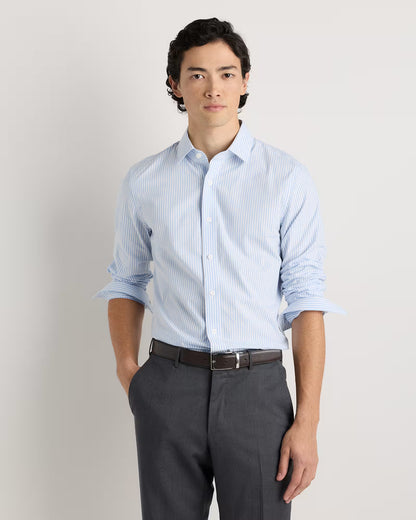 Organic Cotton Stretch Poplin Dress Shirt - US 8436