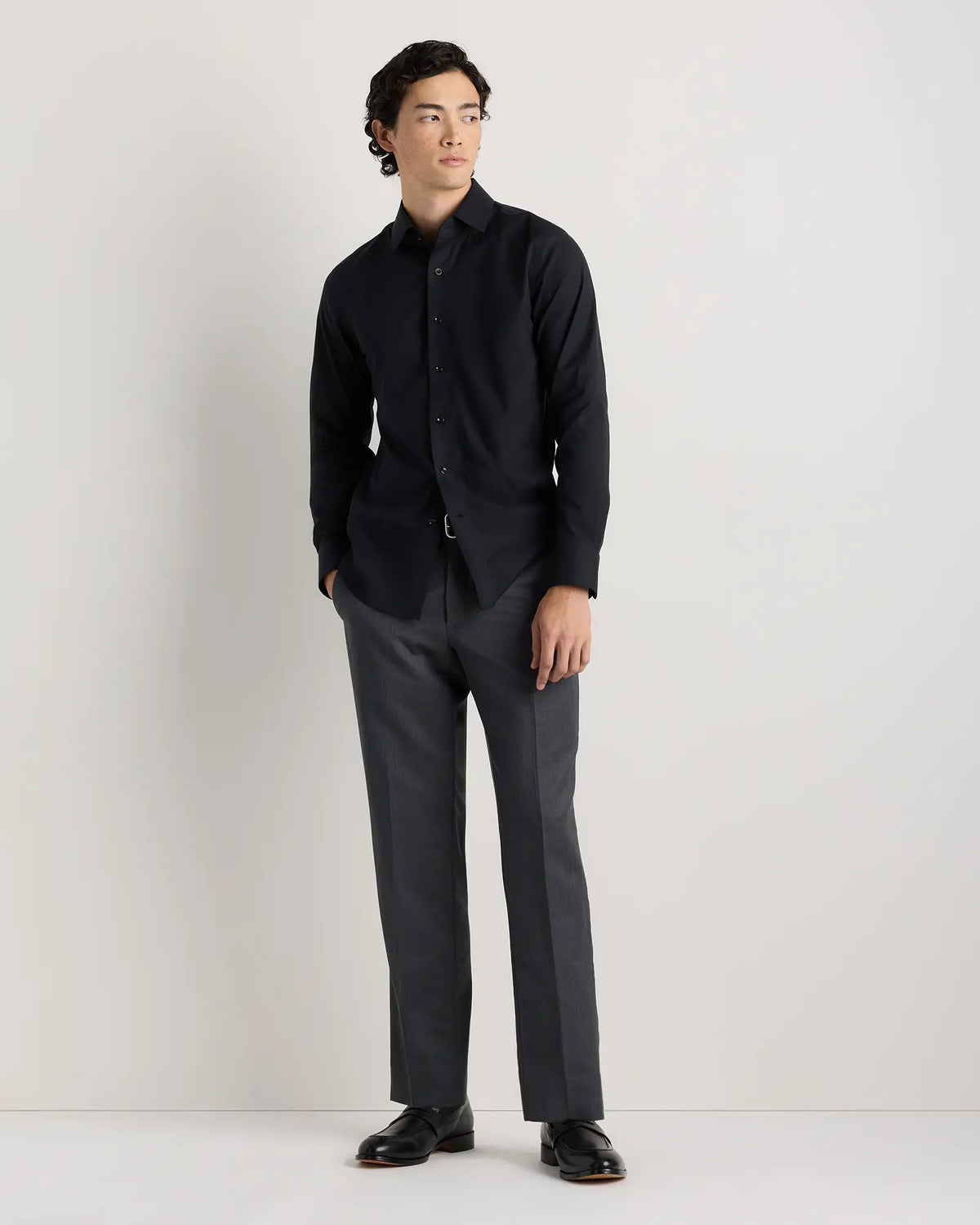 Organic Cotton Royal Oxford Non-Iron Dress Shirt - US 6965