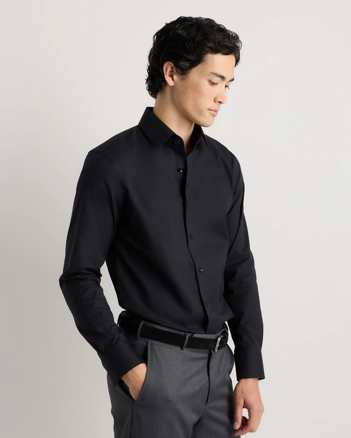 Organic Cotton Royal Oxford Non-Iron Dress Shirt - US 6965