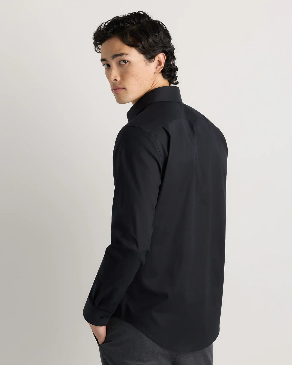 Organic Cotton Royal Oxford Non-Iron Dress Shirt - US 6965