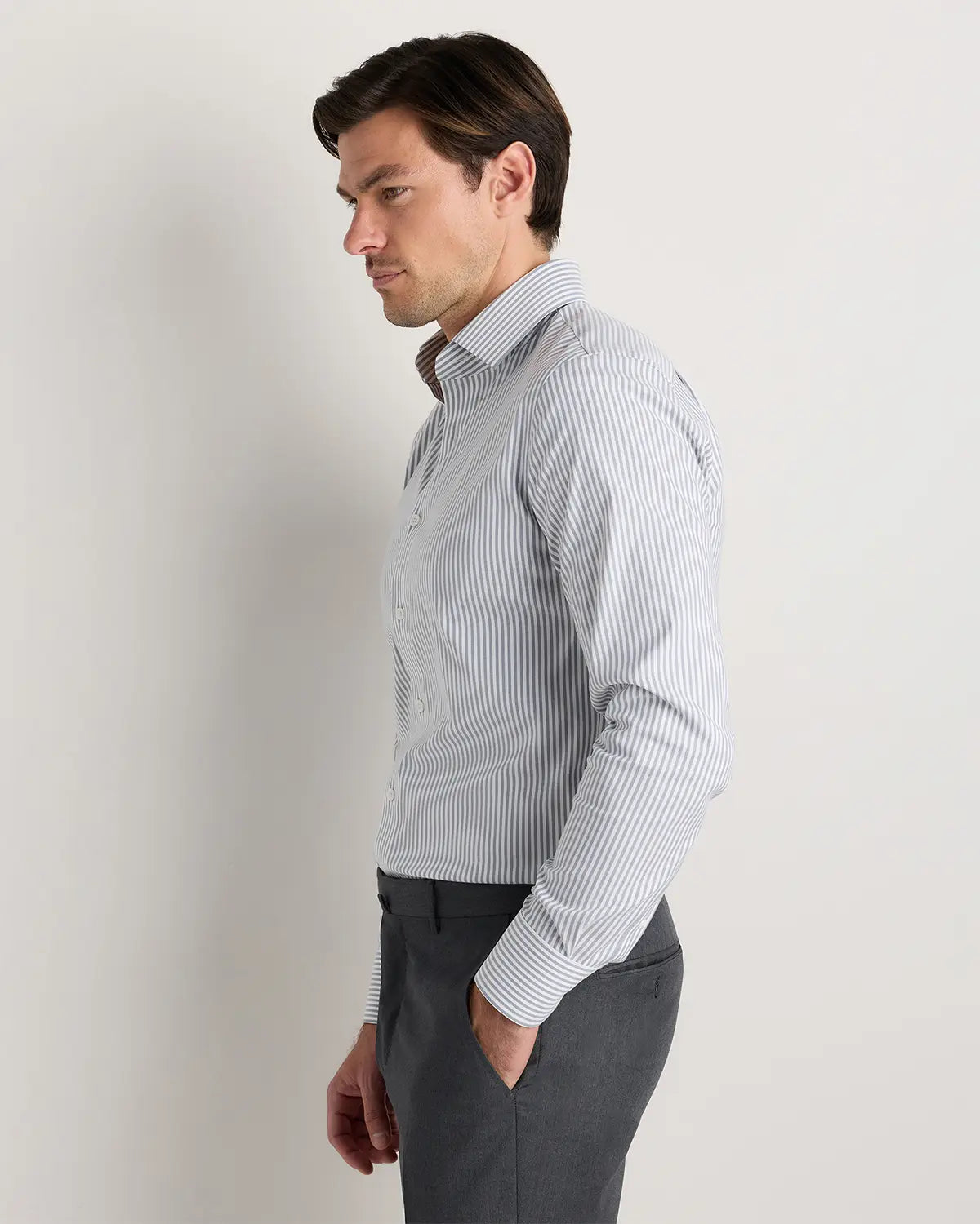 Organic Cotton Royal Oxford Non-Iron Dress Shirt - US 7779