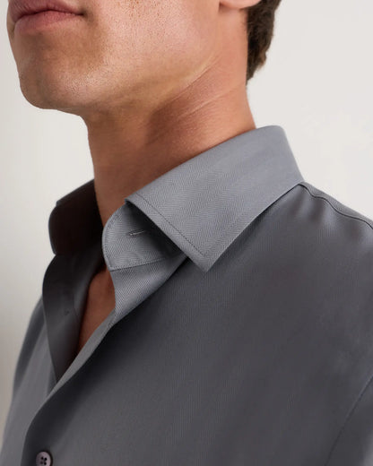 Supima Cotton Herringbone Dress Shirt - US 2700