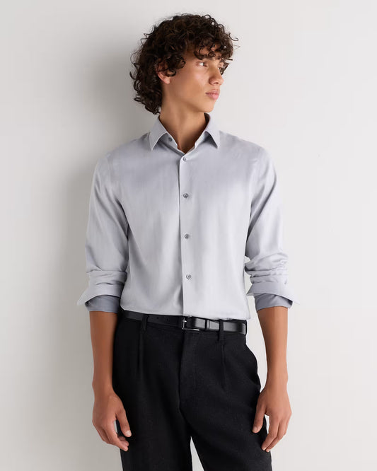Supima Cotton Herringbone Dress Shirt - US 1551