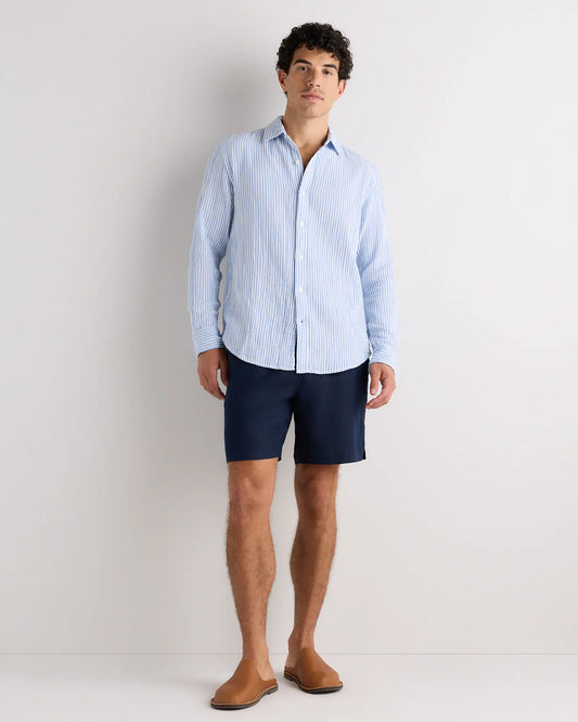 100% Organic Cotton Gauze Long Sleeve Shirt - US 8810