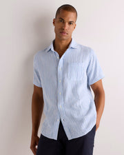 Bayside Stripe Blue/White