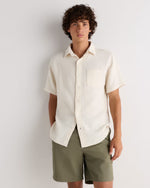 100% Organic Cotton Gauze Short Sleeve Shirt - US 6623