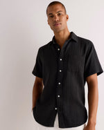 100% Organic Cotton Gauze Short Sleeve Shirt - US 3272