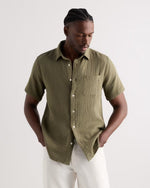 100% Organic Cotton Gauze Short Sleeve Shirt - US 5153