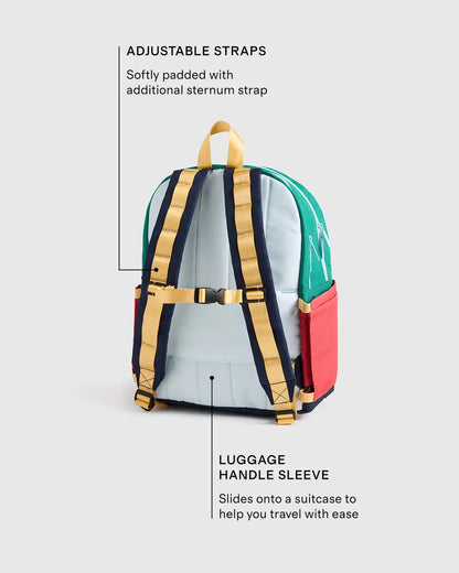 Recycled Double Pocket Backpack - US 5867