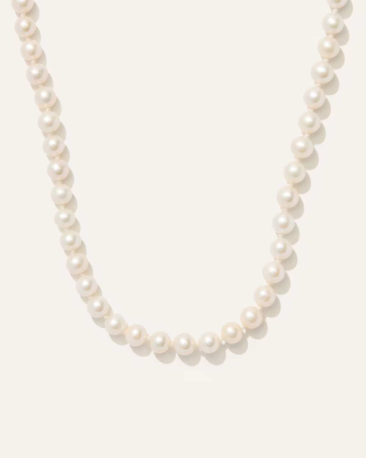 14K Gold Freshwater Cultured Pearl Strand Necklace - US 0307