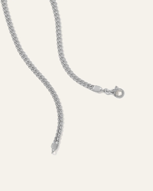 Cuban Curb Chain Necklace - US 1327