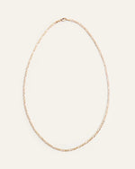 10K Gold Figaro Chain Necklace - US 8003