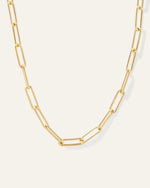 Bold Paperclip Chain Necklace - US 1999