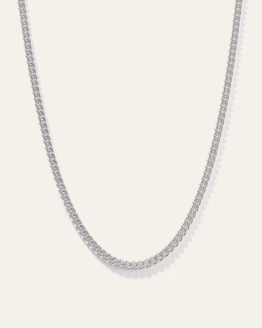 Cuban Curb Chain Necklace - US 2987