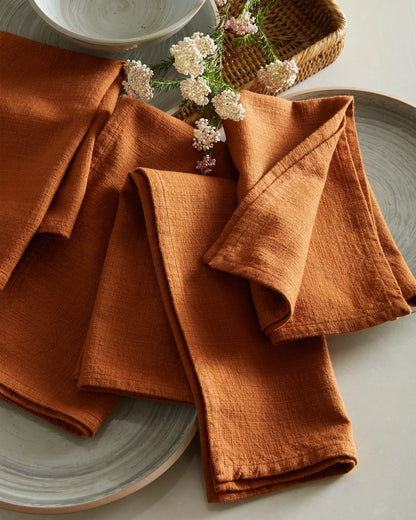 Organic Cotton Napkins (Set of 12) - US 8660