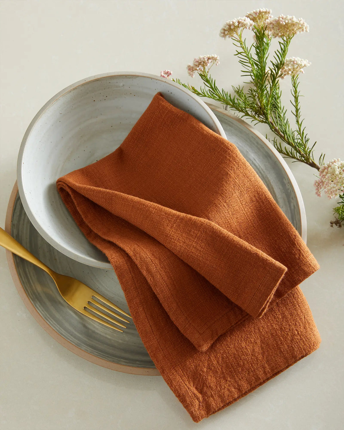 Organic Cotton Napkins (Set of 12) - US 8660