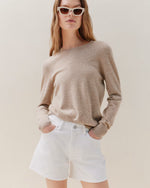 Mongolian Cashmere Crewneck Sweater - US 7049
