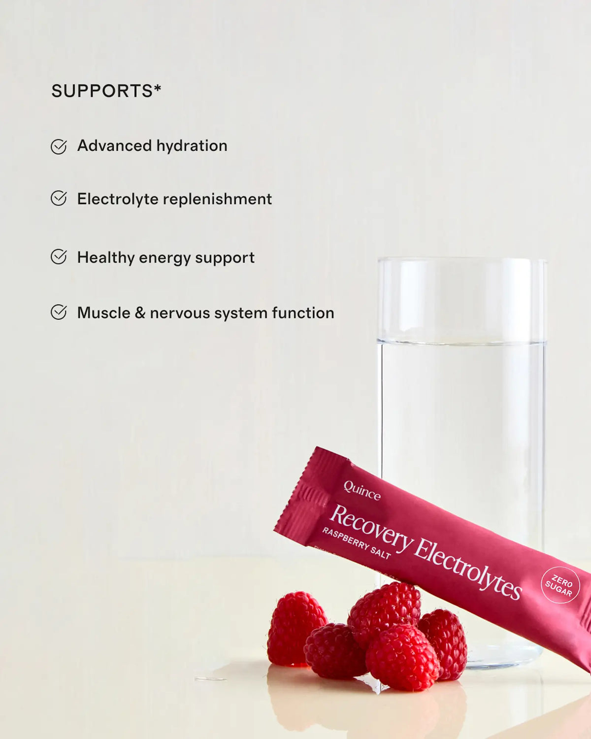 Recovery Zero Sugar Hydration - US 7445