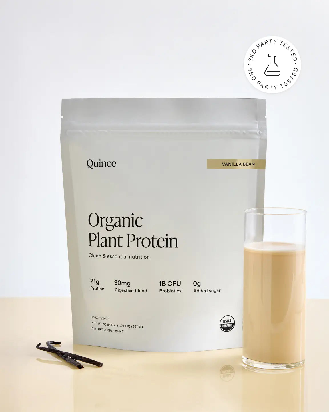 Certified Organic Plant Protein - US 4357