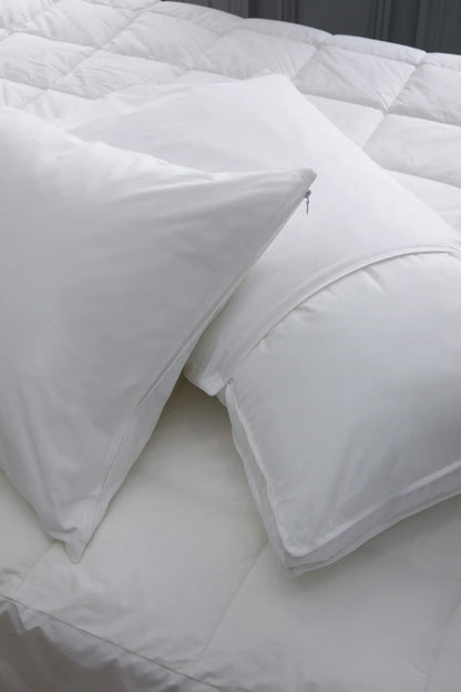 100% Cotton Pillow Protectors (Set of 2) - US 3927