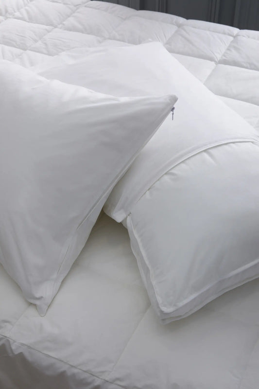 100% Cotton Pillow Protectors (Set of 2) - US 3927