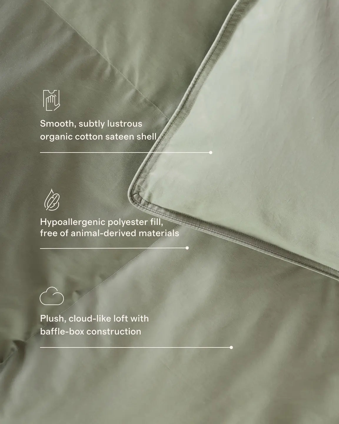 Premium Sateen Down Alternative Comforter - US 7579