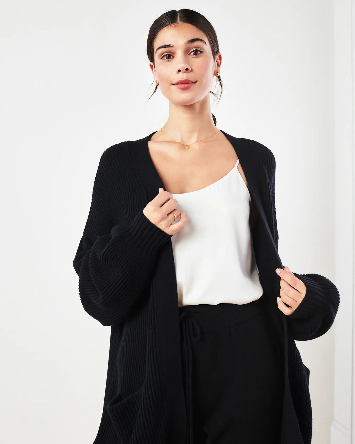 100% Organic Cotton Oversized Cardigan - US 4168