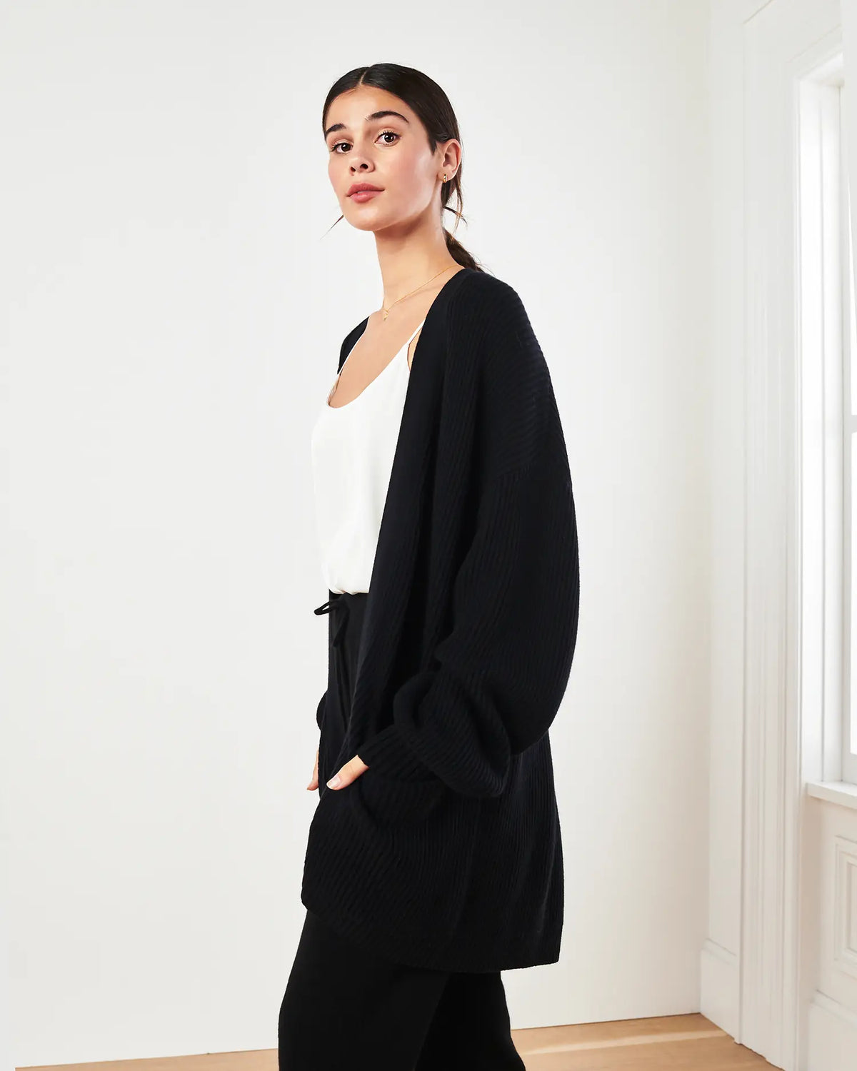 100% Organic Cotton Oversized Cardigan - US 4168