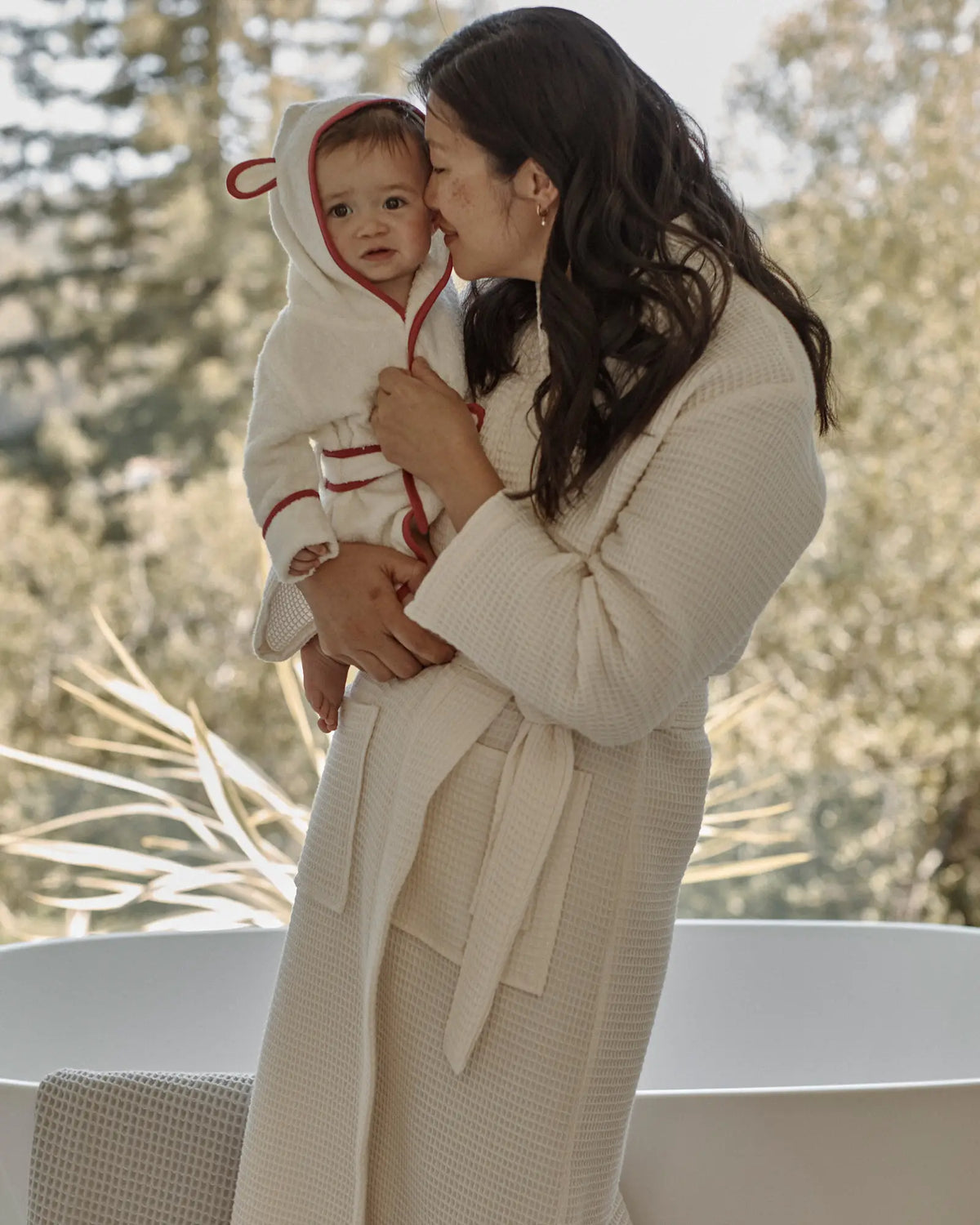 Organic Turkish Waffle Robe - US 6154