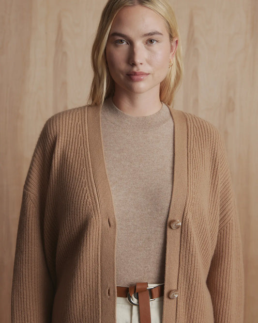 Mongolian Cashmere Mock Neck Sweater Vest - US 5981