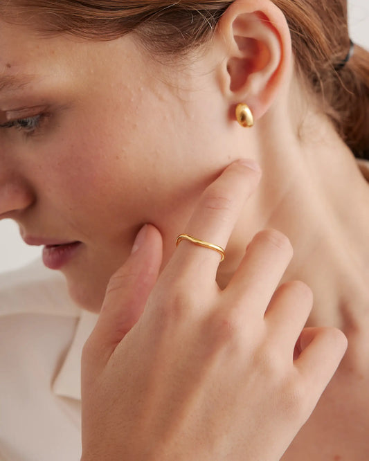 Bold Wave Ring - US 5339