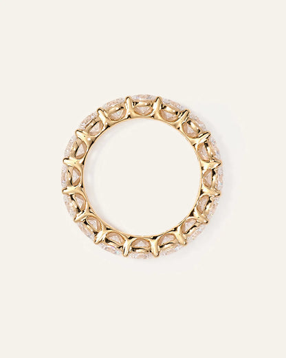 Lab Grown Diamond Round Eternity Band - US 4129