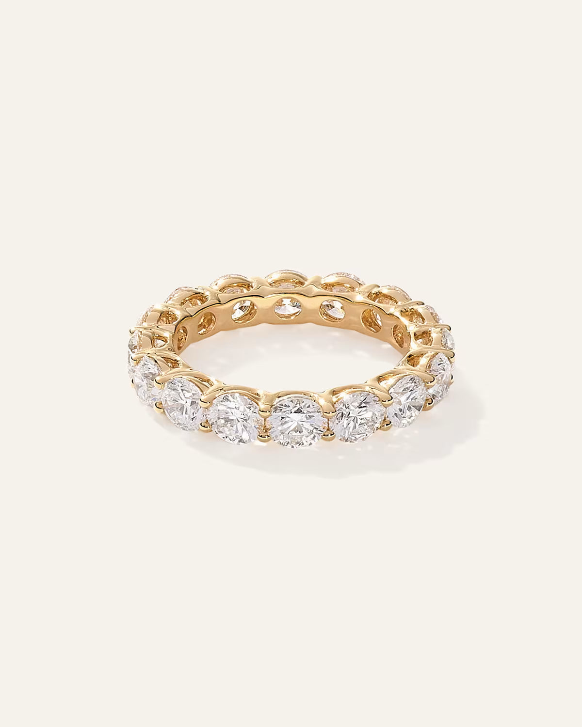 Lab Grown Diamond Round Eternity Band - US 4129