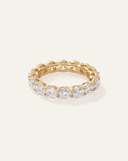 Lab Grown Diamond Round Eternity Band - US 4129